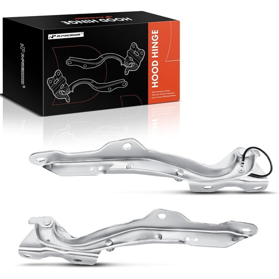A-Premium Front Hood Hinges Compatible with Ford F-150 F150 1997-2003, F-250 F250 1997-1999, F-150 Heritage 2004, Expedition 1997-2006 & Lincoln Navigator 1998-2006, Blackwood 2002, 2-PC Set