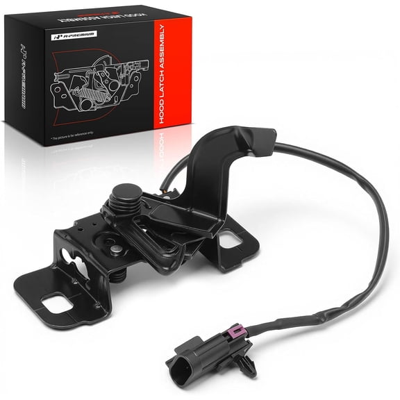 A-Premium Hood Latch Lock Compatible with Chevy Silverado 1500 2014-2018, Silverado 1500 LD 2019 & GMC Sierra 1500 2014-2018, Sierra 1500 Limited 2019, Front Hood Lock Engine Bonnet Latch Assembly