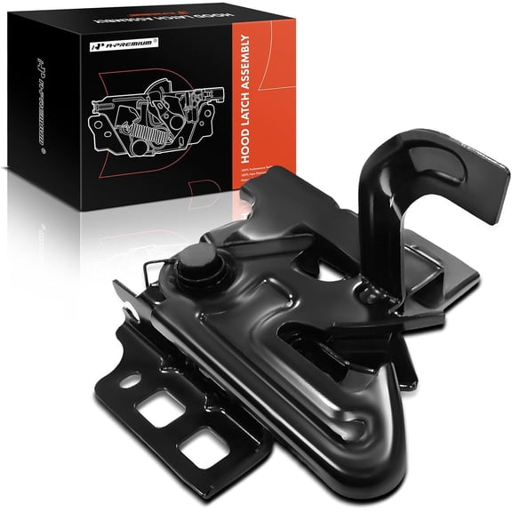 A-Premium Front Hood Latch Lock Assembly Compatible with Chevrolet Vehicles - Malibu 2008 2009 2010 2011 2012, Without Remote Start, Front Hood Lock - Replace# 20952029