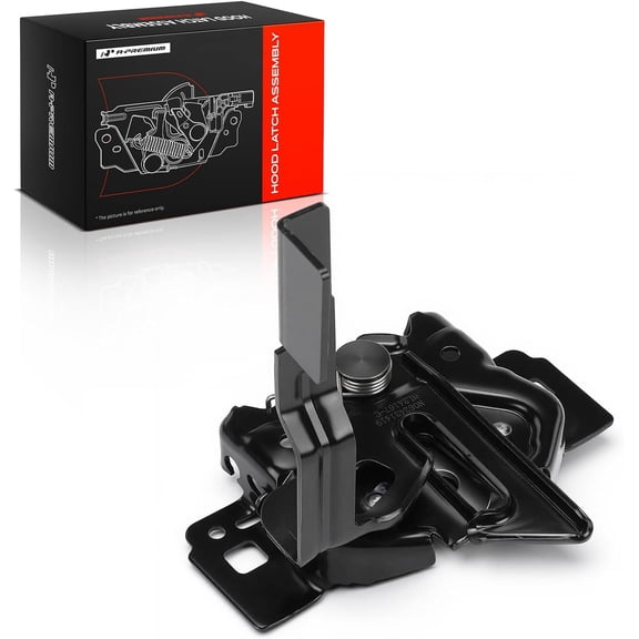 A-Premium Hood Latch Lock Compatible with Ford F-250 Super Duty/F-350 Super Duty/F-450 Super Duty/F-550 Super Duty 1999-2007, Excursion 2000-2005, Front Hood Lock Engine Bonnet Latch Assembly