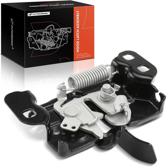 A-Premium Front Hood Latch Lock Assembly Compatible with Dodge Vehicles - Avenger 2011 2012 2013 2014, Sedan, Front Hood Lock