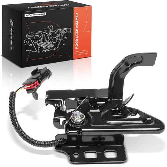 A-Premium Front Hood Latch Lock Assembly Compatible with GMC Vehicles - Acadia 2007-2012 - Front Hood Lock