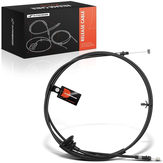 A-Premium Front Hood Latch Release Cable Without Handle Compatible with Nissan Sentra 2007-2012, 82 Inch