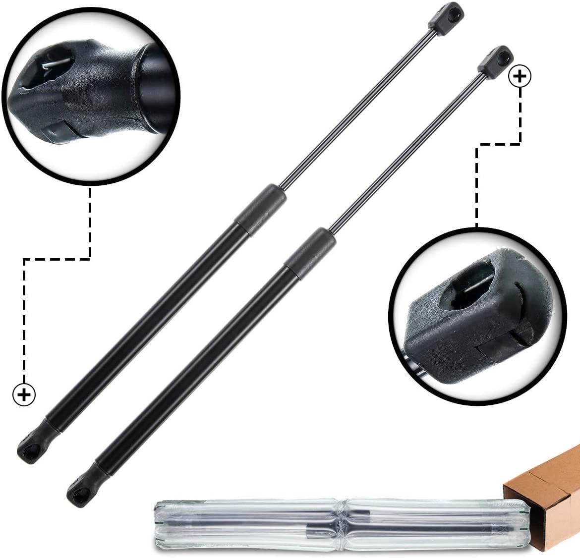 A-Premium Front Hood Lift Support Shock Struts Compatible with Nissan Armada 2011-2013 Infiniti QX56 2011-2013 QX80 2014-2016 2-PC Set