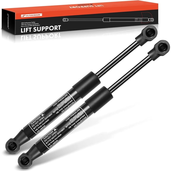 A-Premium Front Hood Lift Supports Gas Spring Struts Compatible with Volkswagen EuroVan 2001-2003