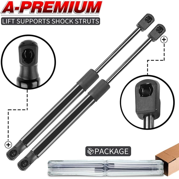 A-Premium Front Hood Lift Supports Gas Springs Compatible with Dodge Viper 2003-2006 2-PC
