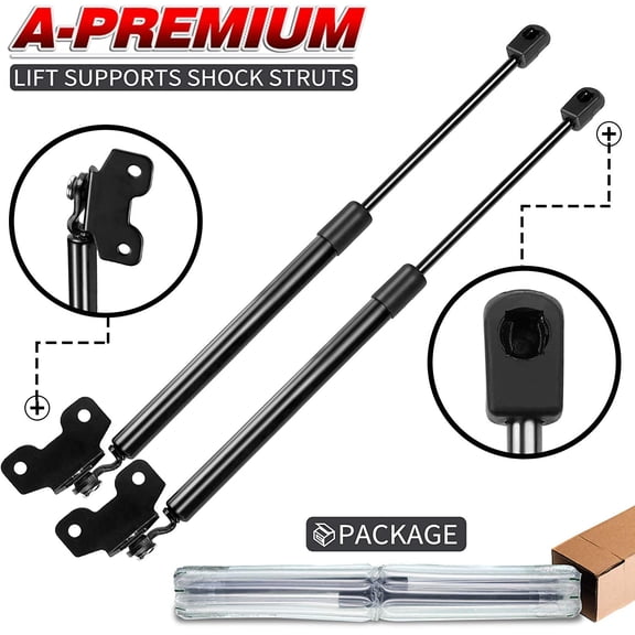 A-Premium Front Hood Lift Supports Shock Struts Compatible with Acura TL 1996-1998 RL 1996-2004 2-PC Set