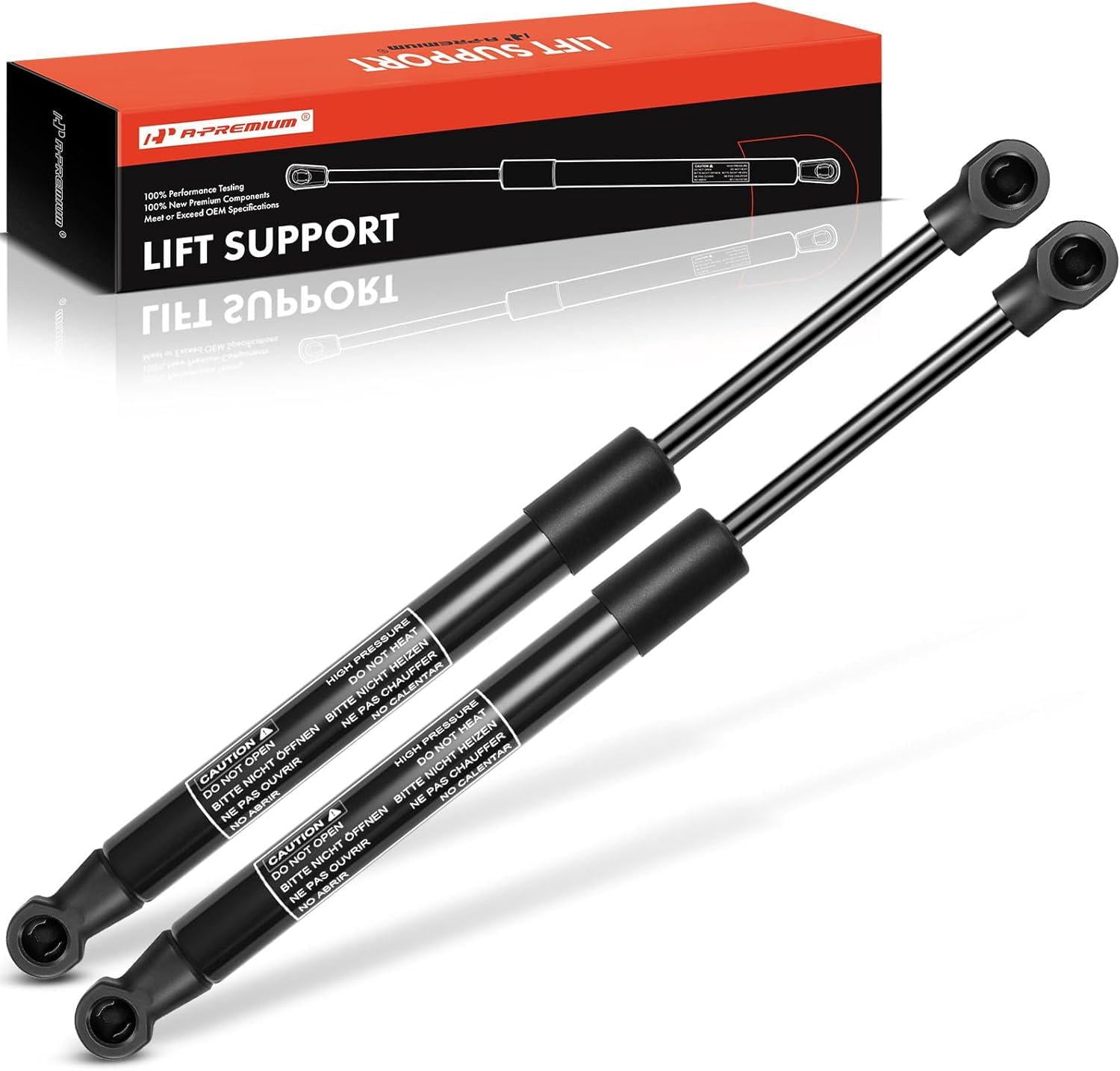 A-Premium Front Hood Lift Supports Shock Struts Compatible with BMW E84 X1 2013-2015 Sport Utility 2-PC Set