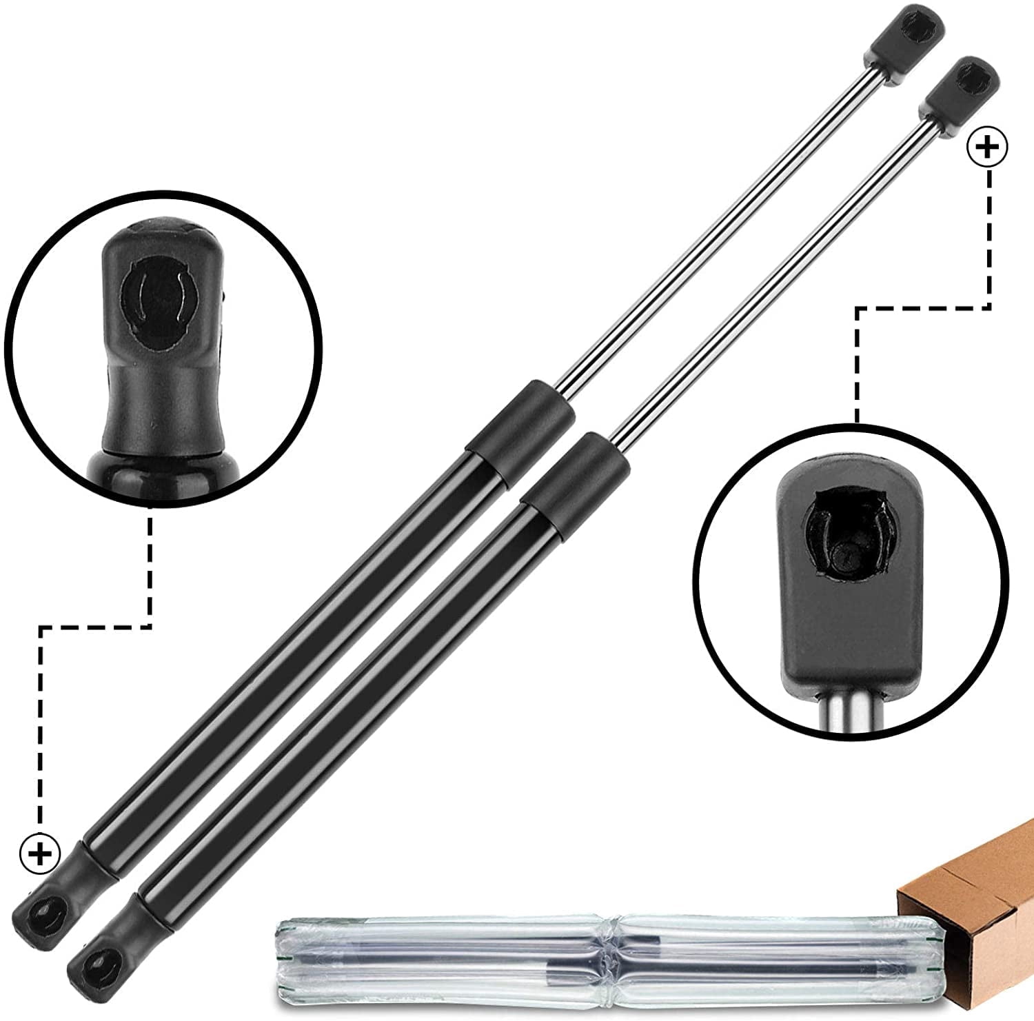 A-Premium Front Hood Lift Supports Shock Struts Compatible with Chevrolet Corvette 2014-2017 Set of 2