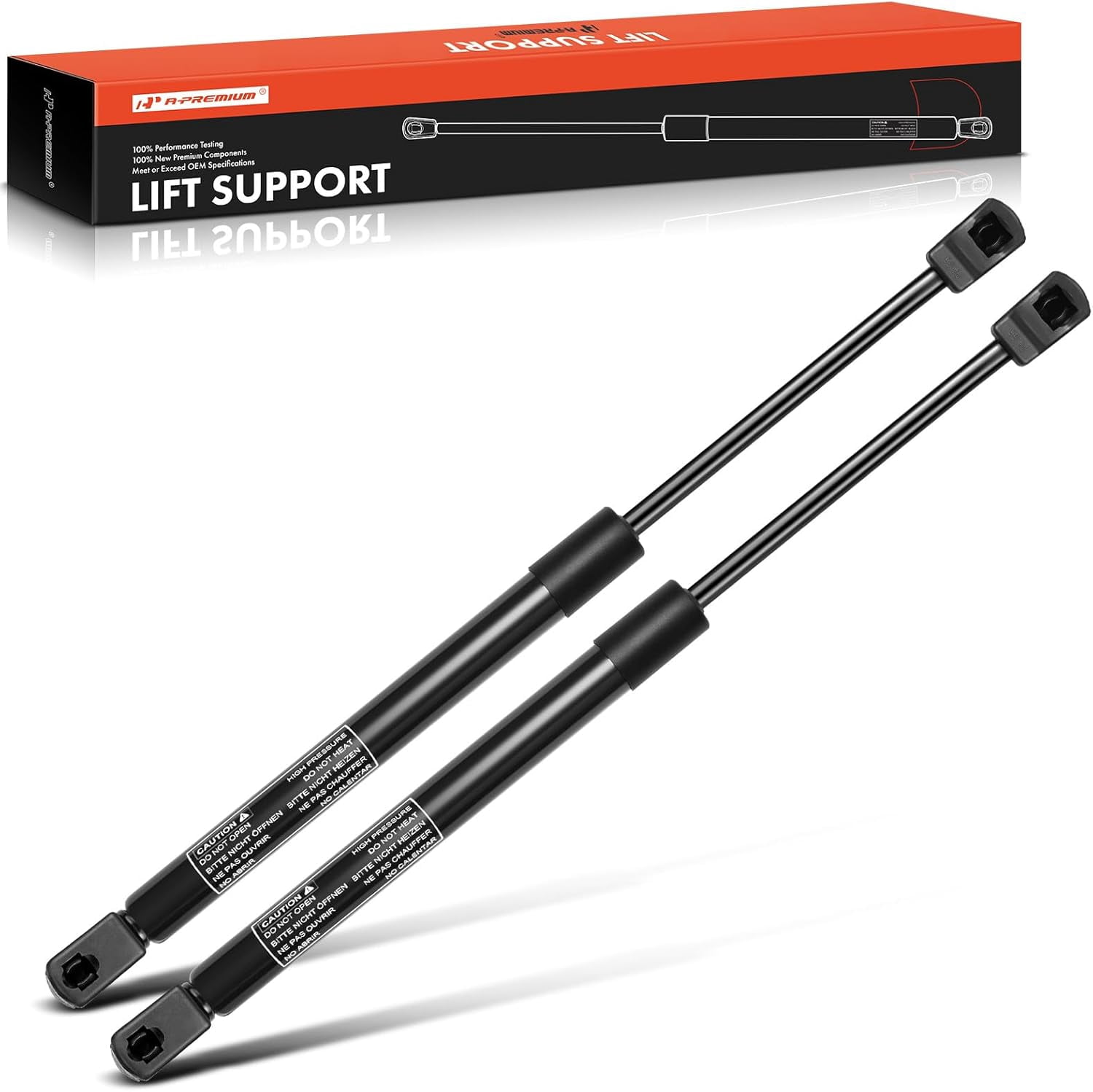 A-Premium Front Hood Lift Supports Shock Struts Compatible with Ford Taurus 2010-2013 2-PC Set