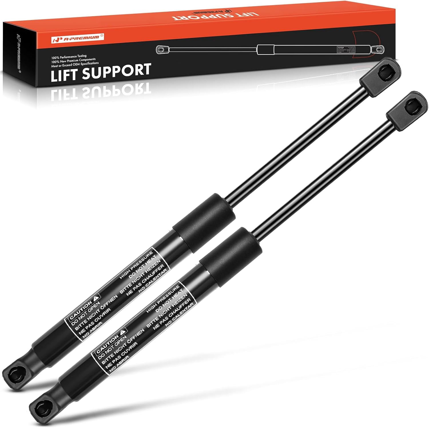 A-Premium Front Hood Lift Supports Shock Struts Compatible with Nissan Maxima 2009-2014 2-PC Set