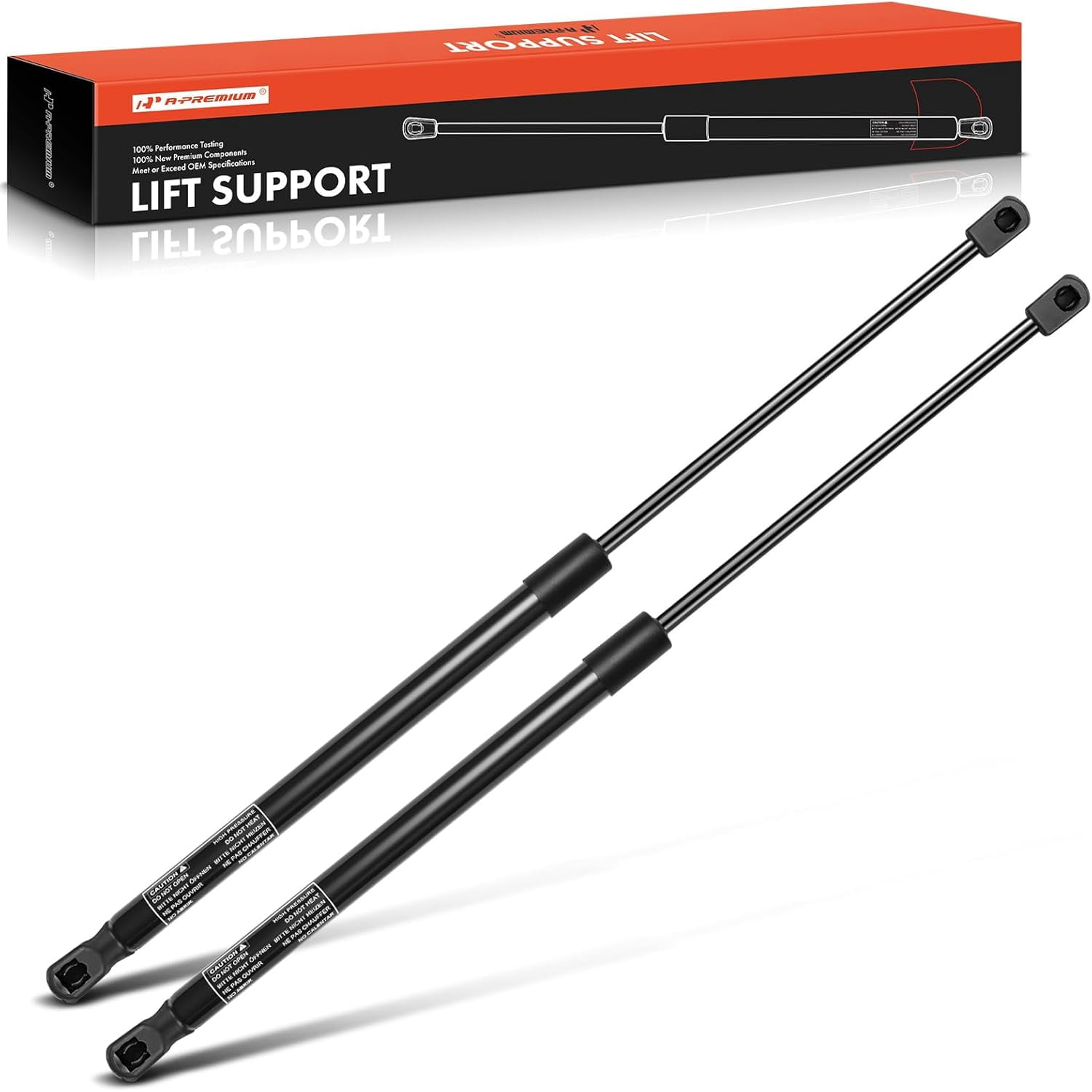 A-Premium Front Hood Lift Supports Struts Compatible with Toyota Camry 2012-2017 Avalon 2013-2018 2-PC