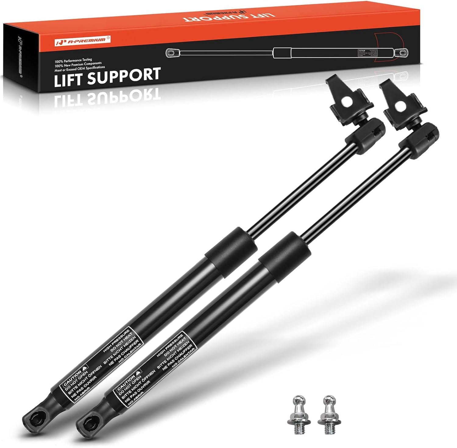 A-Premium Front Hood Shock Struts Lift Supports Gas Spring Prop Compatible with Lexus SC430 2002-2010 2-PC