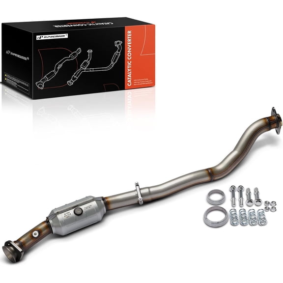 A-Premium Front Left Catalytic Converter Kit Direct-Fit Compatible with Jeep WK2 Series Grand Cherokee 2011-2021 & Dodge Durango 2011-2023, 5.7L, E.P.A. Compliant