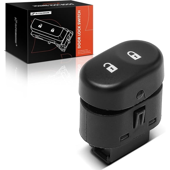 A-Premium Front Left Driver Power Door Lock Switch Compatible with Chevrolet Malibu 2008 2009 2010