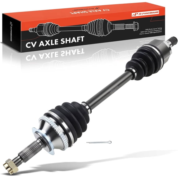 A-Premium Front Left Driver Side CV Axle Shaft Assembly Compatible with Hyundai Santa Fe 2001-2004 L4 2.4L Automatic Transmission