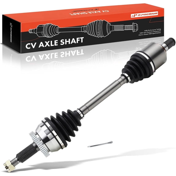 A-Premium Front Left Driver Side CV Axle Shaft Assembly Compatible with Kia Sorento 2011-2013 Hyundai Santa Fe 2010-2012 L4 2.4L V6 3.5L