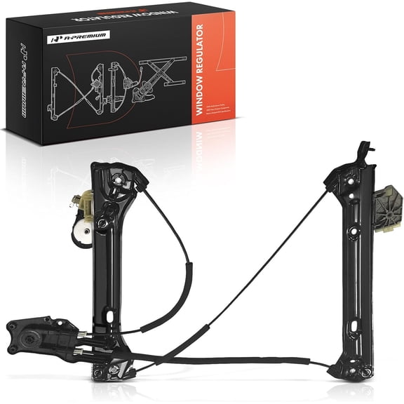 A-Premium Front Left Driver Side Electric Power Window Regulator Without Motor Compatible with Mini F56 Series Cooper 2014-2024
