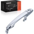thumbnail image 1 of A-Premium Front Left Driver Side Exterior Door Handle with Keyhole Compatible with Ford Fusion 2006-2012 & Lincoln MKZ 2007-2012, Zephyr 2006-2006 & Mercury Milan, Chrome, Replace# 6E5Z54218A14ANCH, 1 of 6