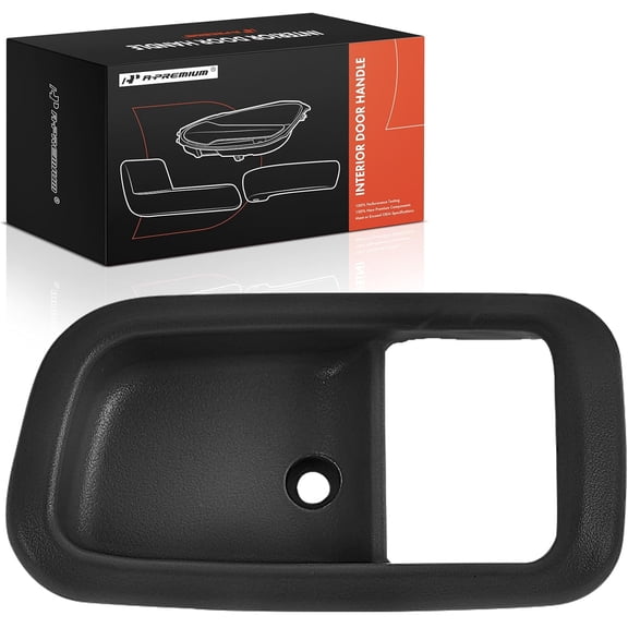 A-Premium Front Left Driver Side Interior Door Handle Bezel Compatible with Toyota Tundra 2000-2003, Tundra 2004-2006 Extended Cab Pickup/Standard Cab Pickup, Gray, Replace# 69278-0C010-B1