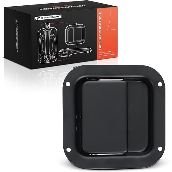 A-Premium Front Left Driver Side Interior Door Handle Compatible with Mack MRU 2011-2019, Black