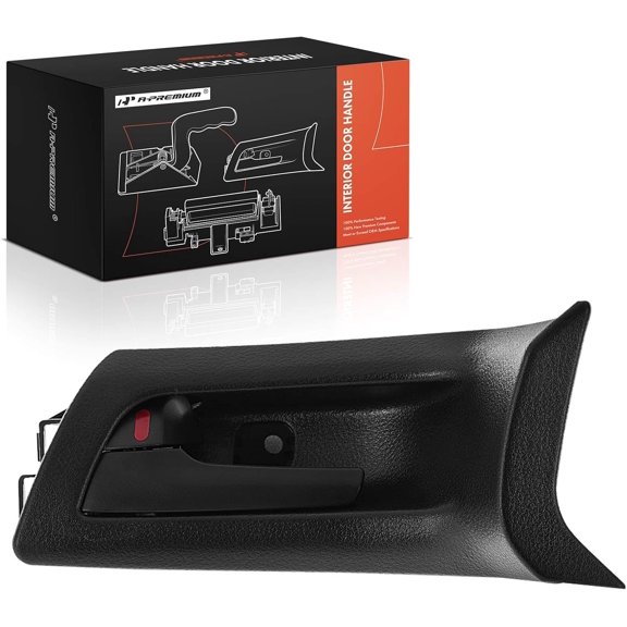 A-Premium Front Left Driver Side Interior Door Handle Compatible with Pontiac G8 2008-2009, Black, Replace# 92213438, 92249287