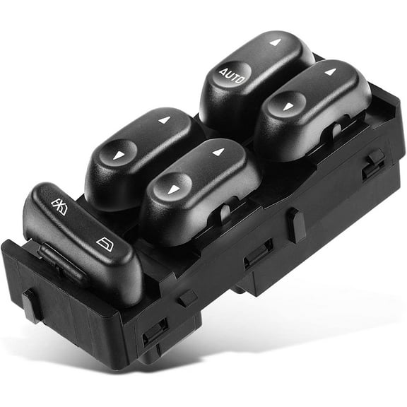 A-Premium Front Left Driver Side Master Power Window Switch Compatible with Ford F-150 F150 2002 2003, 4.2L 4.6L 5.4L, Crew Cab Pickup Only, Replace# 2L3Z14529BAA