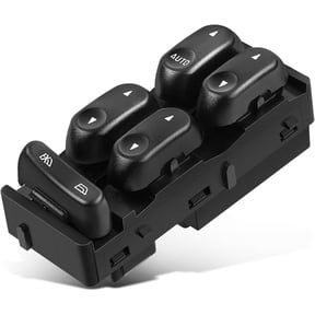 A-Premium Master Power Window Switch Compatible with 2002-2003 Ford F-150 F150 Crew Cab Pickup 4.2L 4.6L 5.4L, Front Left Driver Side, Replace# 2L3Z14529BAA