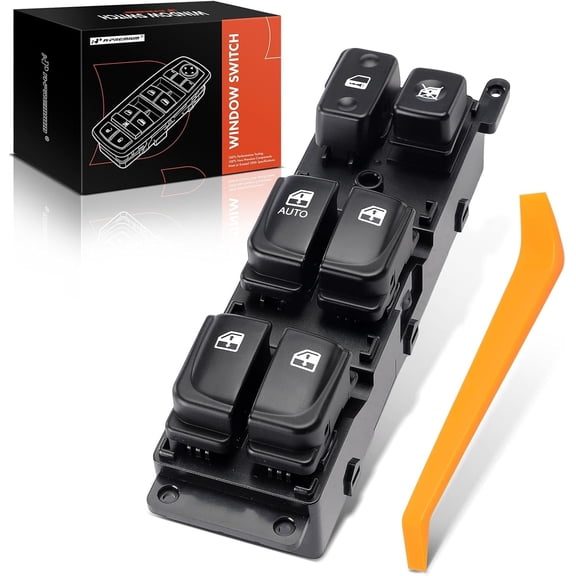 A-Premium Front Left Driver Side - Master Power Window Switch - Compatible with Hyundai Sonata 2006 2007 2008 - Replace# 935703K010CH