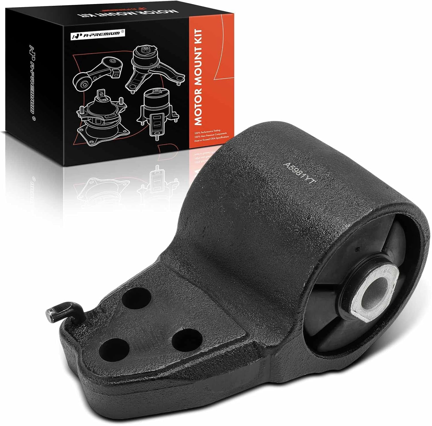 A-Premium Front Left Engine Motor Mount Compatible with Ford F-150 2018-2020 5.0L, Expedition 2018-2021 3.5L & Lincoln Navigator 2018-2021 3.5L