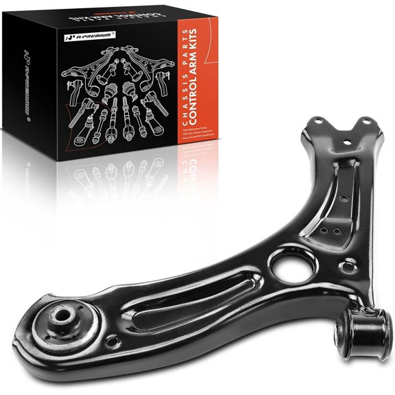 A-Premium Front Left Lower Control Arm Compatible with Volkswagen Jetta 2011-2018, Sedan