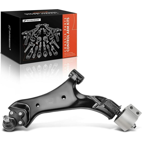 A-Premium Front Left Lower Control Arm with Ball Joint & Bushing, Compatible with Chevrolet Equinox 2010-2017 & GMC Terrain 2010-2017
