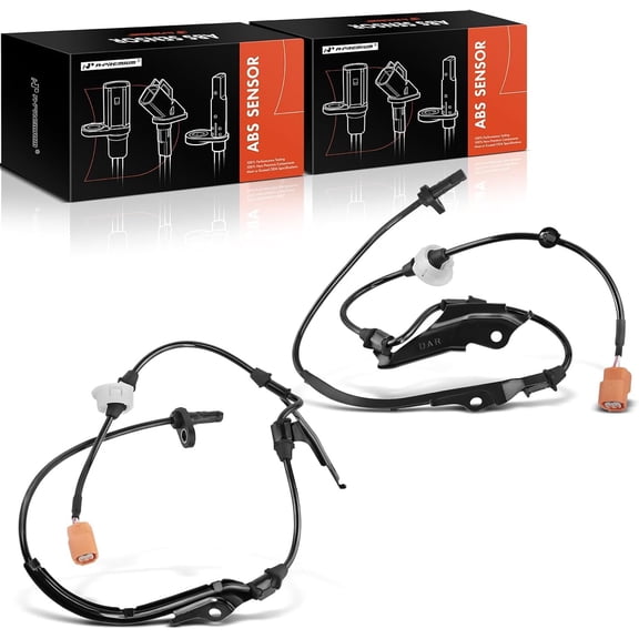 A-Premium Front Left/Right ABS Wheel Speed Sensor Pair Kit for 2003-2007 Honda Accord & 2004-2008 Acura TSX Sedan - Replacement Fits OEM# 57450-SDC-013 57455-SDC-013