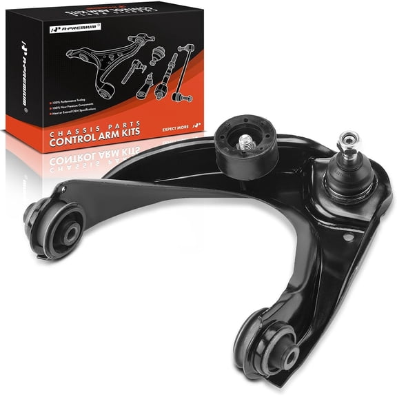 A-Premium Front Left Upper Control Arm, with Ball Joint & Bushing, Compatible with Ford Fusion 2006-2012 & Mazda 6 2003-2008 & Lincoln MKZ 2007-2012, Zephyr 2006 & Mercury Milan 2006-2011