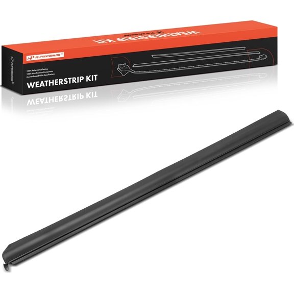 A-Premium Front Left Window Molding Trim Weather Stripping Kit Compatible with Ford Ranger 1999-2011, Replace 6L5Z1021453AA