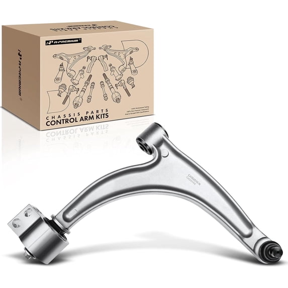 A-Premium Front Lower Control Arm with Ball Joint & Bushing Compatible with Chevrolet Malibu 2004-2012 Pontiac G6 2005-2010 Saturn Aura 2007-2009 Right Side