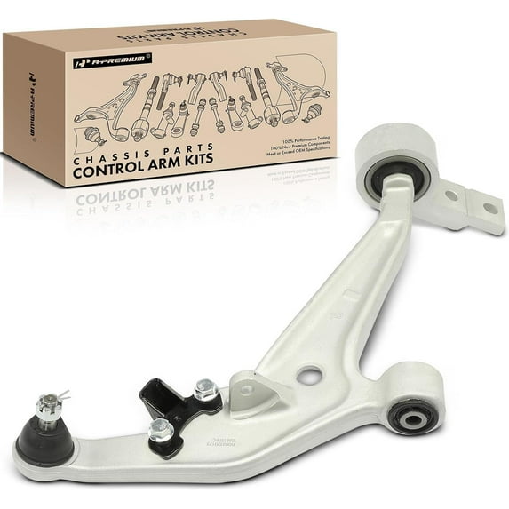 A-Premium Front Lower Control Arm with Ball Joint & Bushing Compatible with Nissan X-Trail 2005-2006 Right Passenger Side