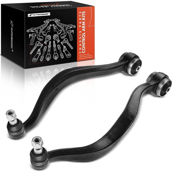 A-Premium Front Lower Rearward Control Arm with Ball Joint & Bushing Compatible with Ford Fusion 06-12 Lincoln MKZ 07-12 Mazda 6 2003-2008 Left and Right 2-Pc Set