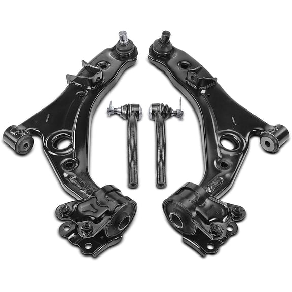 A-Premium Front Lower Suspension Kit Control Arm Ball Joint Tie Rod End Compatible with Mazda CX-9 2007-2013 4-PC Set