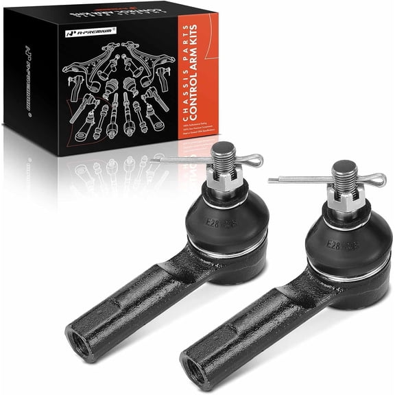 A-Premium Front Outer Steering Tie Rod Ends Compatible with Nissan Altima 02-04 Maxima 95-08 240SX 95-98 Infiniti I30 96-01 I35 2-PC Set Fits select: 2004-2008 NISSAN MAXIMA SE/SL
