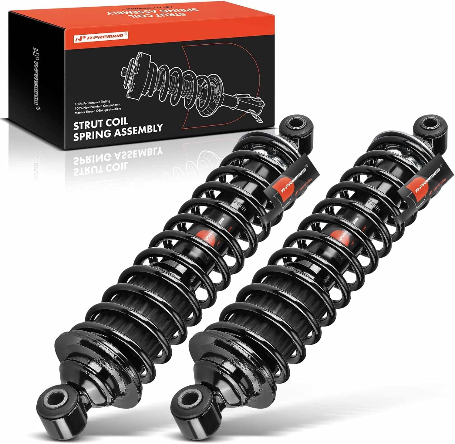 A-Premium Front Strut Assembly Pair For Chevy G10/G20 & GMC G15/G25 Vans 1970-1995