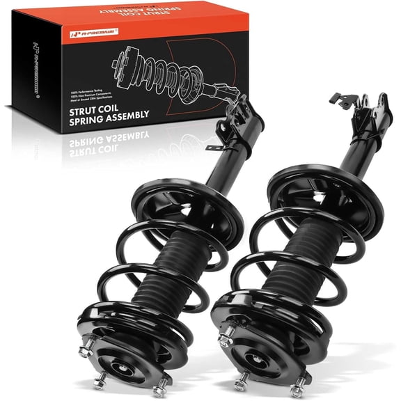 A-Premium Front Struts Compatible with Toyota RAV4 [AWD] 1996-2000 - 2x Replacement Suspension Complete Strut Shock Absorber with Coil Spring