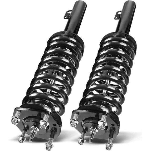 A-Premium Front Pair (2) Complete Strut & Coil Spring Assembly Compatible with Jeep Grand Cherokee, 2005-2010, 5.7L, AWD, Driver and Passenger Side