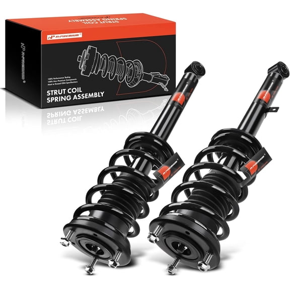 A-Premium Front Pair (2) Complete Strut & Coil Spring Assembly Compatible with Lexus IS250 IS350 2006-2013