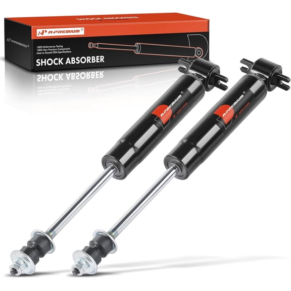A-Premium Front Pair (2) Shock Absorber Compatible with Buick Regal & Cadillac Seville & Chevy Malibu & Dodge Raider & GMC S15 Jimmy & Mitsubishi Montero & Oldsmobile Cutlass & Pontiac Bonneville