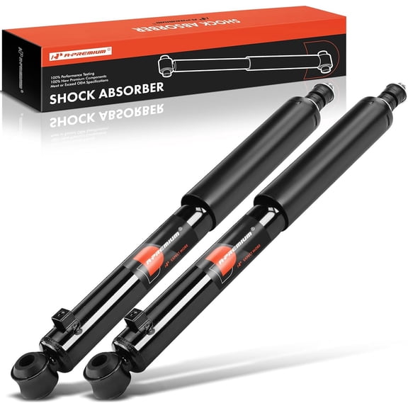 A-Premium Front Shocks Compatible with GMC W4500 Forward 1992-2009, W5500 Forward 2003-2009 & Chevrolet LCF 3500 2016-2018, W4500 Tiltmaster 1992-1995 & Isuzu NPR 1986-2018, NRR, NQR
