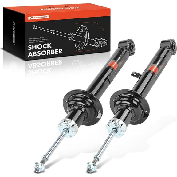 A-Premium Front Pair (2) Shock Absorber Compatible with Lexus IS200t 2016, IS250 2006-2015, IS350 2006-2016, Driver and Passenger Side