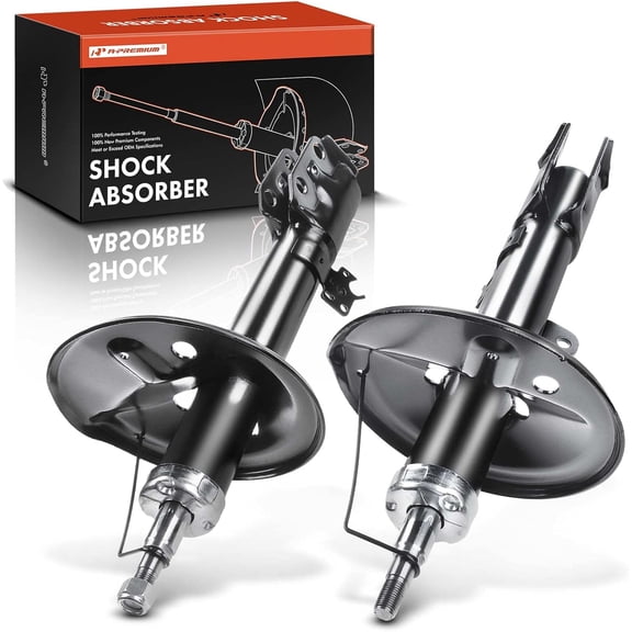 A-Premium Front Pair (2) Shock Struts Absorbers Compatible with Toyota RAV4 2001 2002 2003 2004 2005, Driver and Passenger Side