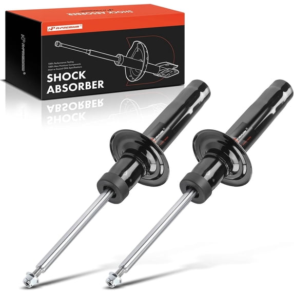 A-Premium Front Pair (2) Strut Assembly Compatible with Audi A6, A6 Quattro, A7 Quattro, 2012-2018, Driver and Passenger Side