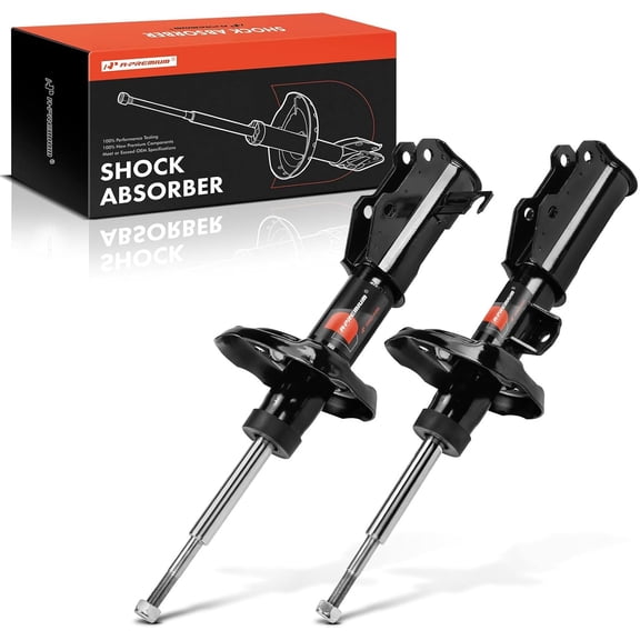 A-Premium Front Pair (2) Strut Assembly Compatible with Chevrolet Malibu 2013-2015, Malibu Limited 2016, Driver and Passenger Side